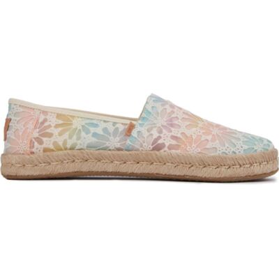 Toms Damen Floral Lace Vegan Schuhe Rosa
