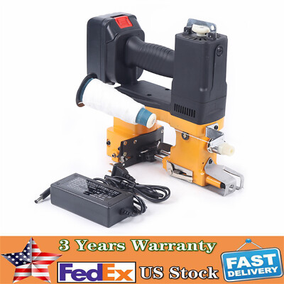 #ad #ad Portable Electric Bag Stitching Closer Wireless Sack Seal Sewing Machine Kit New $115.87