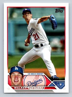 Walker Buehler 2023 Topps #391 Los Angeles Dodgers