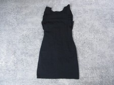 Zara Dress Womens Medium Trafaluc Mini Black Solid Backless Sleeveless Party