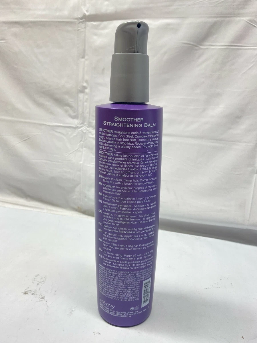 LANZA Healing Smooth Smoother Straightening Balm 8.5 oz NEW eBay