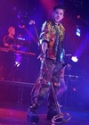 ADAM LAMBERT Metallic Bomber Jacket Costume used on the Original High Tour w/COA — photo 2