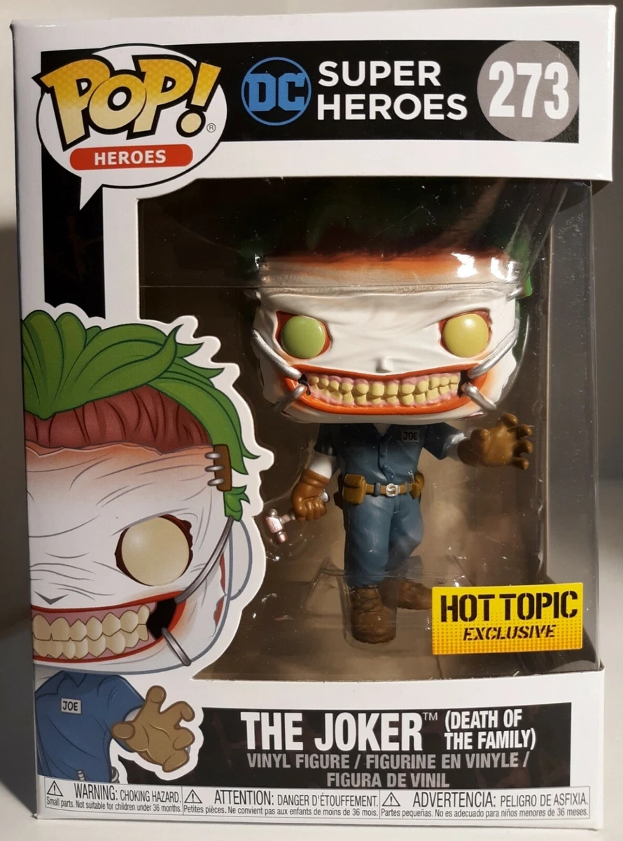 Funko Pop DC Super HEROES 273 THE JOKER Death of the Family Hot Topic Exclusive