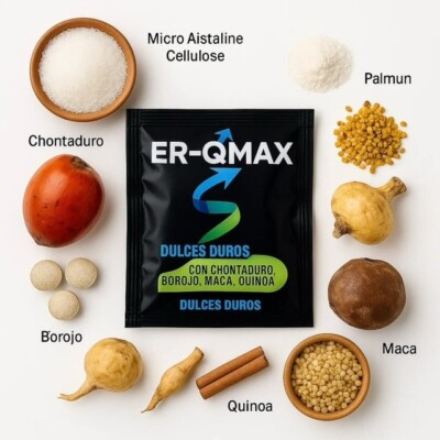 ER-QMAX All-Natural  Strength Supplement - 16 tablets + 4 Tablets FREE