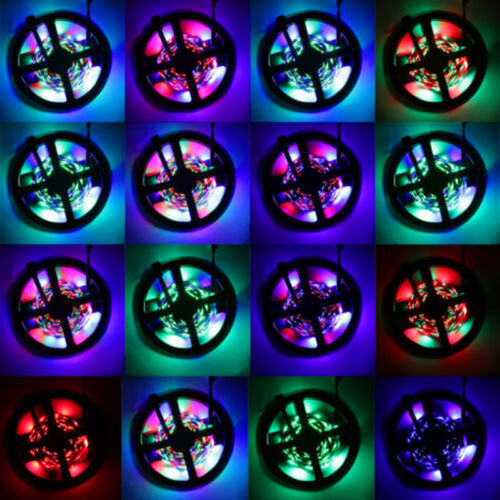 5M RGB Color 2835LED Strip Light Remote IR Control 12VLed Light For Decoration - Picture 8 of 66