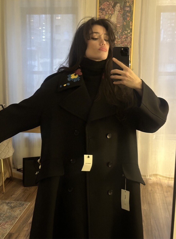 Etro Floral Embroidery Double Breasted Coat image 3