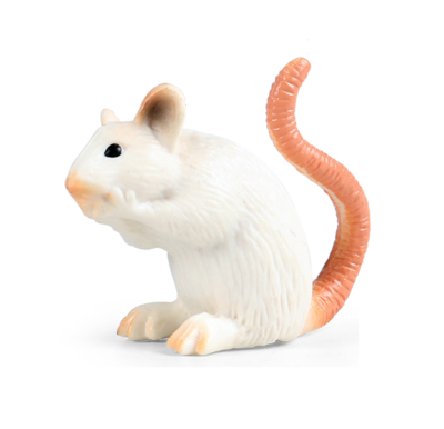 Mini House Mouse PVC Toy Mus Musculus Wild Animal Figure