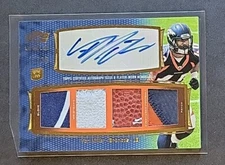 Von Miller 2011 Topps Prime Level III Quad Patch RC Auto #17/25 Rare RPA Rookie