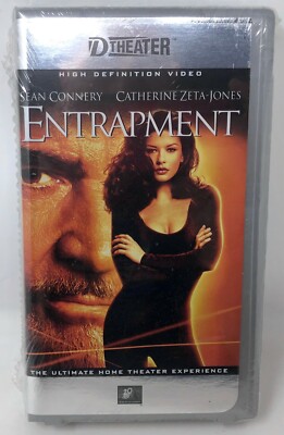 NEW sealed Entrapment D-VHS HD Digital Theater DVHS Video Catherine Zeta-Jones
