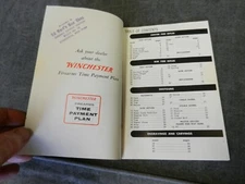 Vintage Winchester Shotguns Pamphlet Listed Various Model 97, 12 24 , 21 , 25
