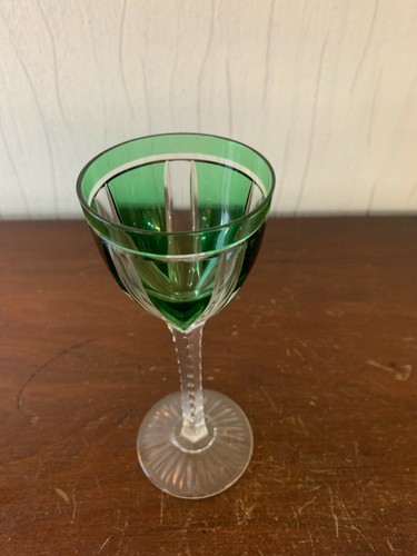 Crystal Overlay Glass No Baccarat