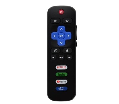 Kompatible Fernbedienung für Hisense, TCL, Roku TV, Westinghouse, Eement TV's