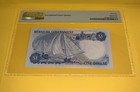 PMG Bermuda/ British Administration $1 Banknote 1970 p23a Gem UNC — photo 4