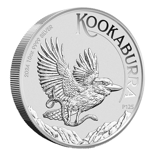 Random Year - 1 oz .999 Fine Silver Australian Kookaburra