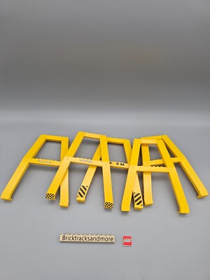 Lego  2635 Support Crane Stand Double Gelb Yellow 5 Stück
