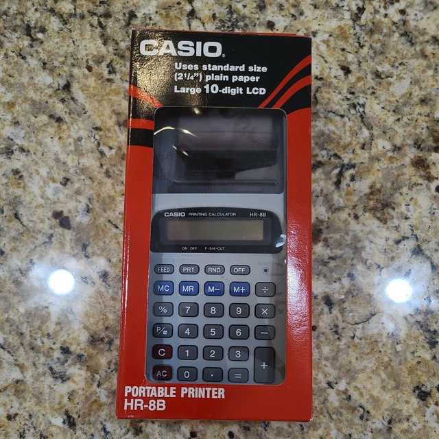 Casio HR8L Printing Calculator for sale online eBay