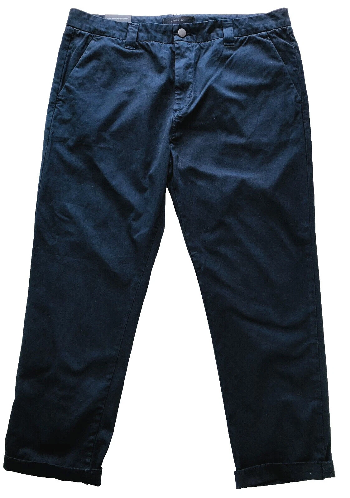 Черные брендовые брюки стандартных размеров для мужчин J