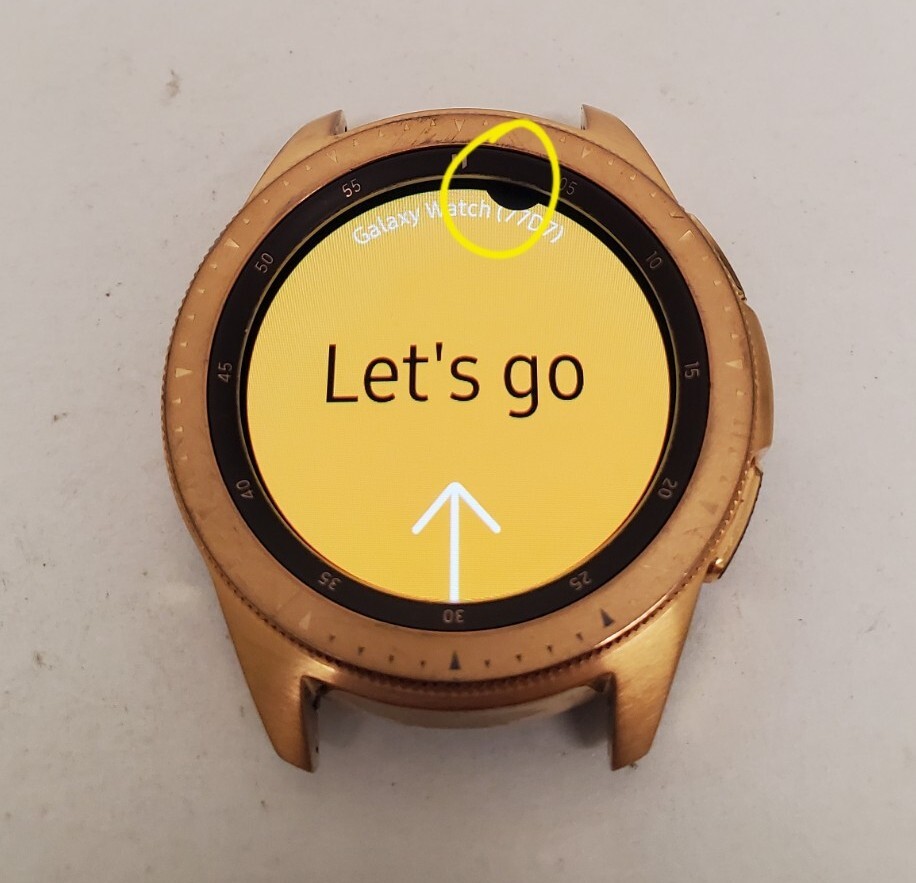 Samsung Galaxy Watch 42mm 4GB R815U Gold Stainless Steel Cellular + GPS, Read eBay