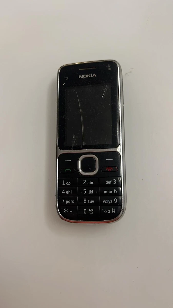 Nokia C2 Classic - Silber Gold  (Ohne Simlock) C2-01 RM-721 Teilespender