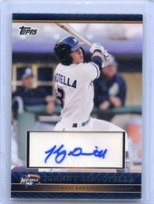 2010 TOPPS PRO DEBUT #PDA-JG JOHNNY GIAVOTELLA AUTOGRAPH ROOKIE RC ANGELS 072215
