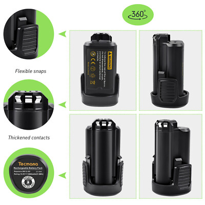 2Pack 12V 3500mAh Li-Ion Akku Für Dremel 8200 8220 8300 B812-03 B812-02 B812-01