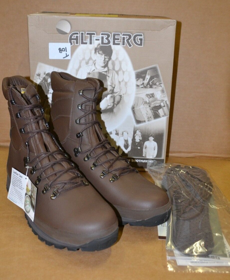 British Army Altberg Defender High Liability Combat Leather Boots