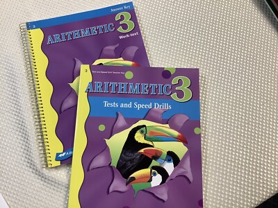Arithmetic 3 Answer Key, Tests And Speed Drills Key