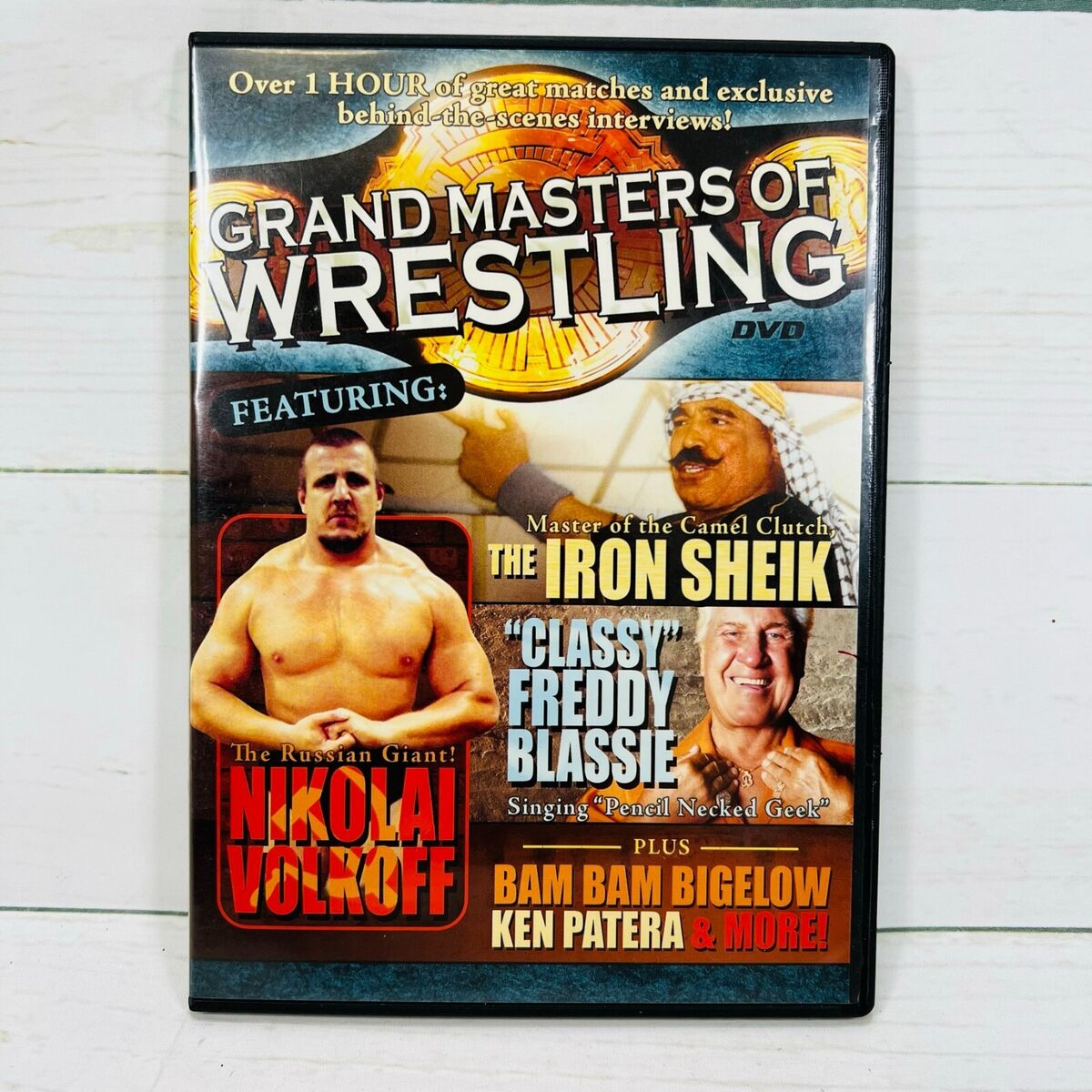 Grand Masters Of Wrestling Vol 2 DVD Nikolai Volkoff Iron Sheik Blassie