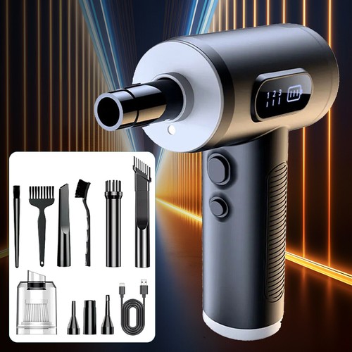 High Pressure Electric Cordless Mini Air Duster Blower For Computer Car Cleaning - Afbeelding 21 van 22