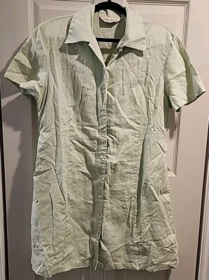 chinese dress ladies VESTIDO BEACH LIGHT LINEN MIDI / EDDIE BAUER  OA Colombia