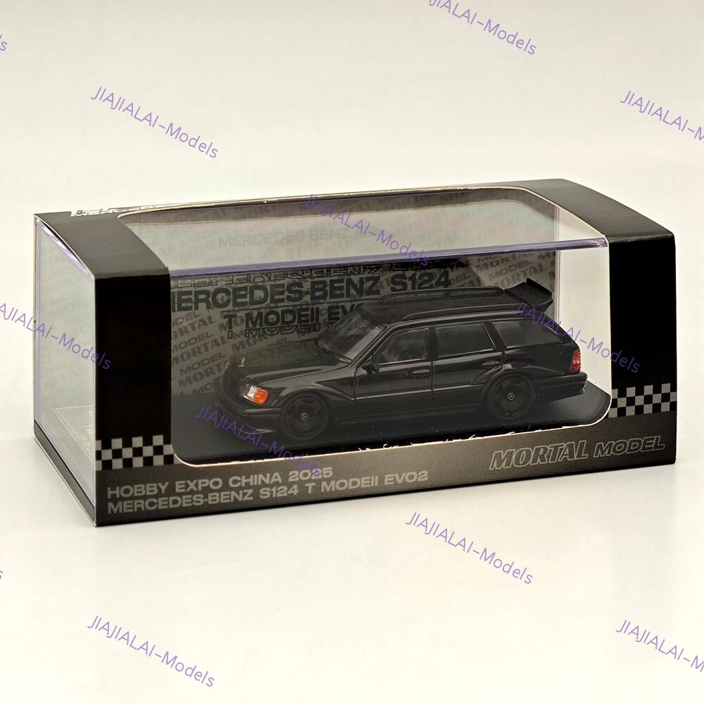 Mortal 1:64 S124 T MODEII EVO2 Wagon 2025 HEC Diecast Car Models