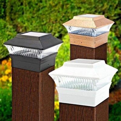 5x Fence Post Solar Lamp Deck Cap Square Led Lights Garden Uk Stock Other Lighting Equipment - Garden Fence Post Lights Uk 5x Fence Post Solar Lamp Deck Cap Square Led Lights Garden Uk Stock Other Lighting Equipment - Garden Fence Post Lights Uk