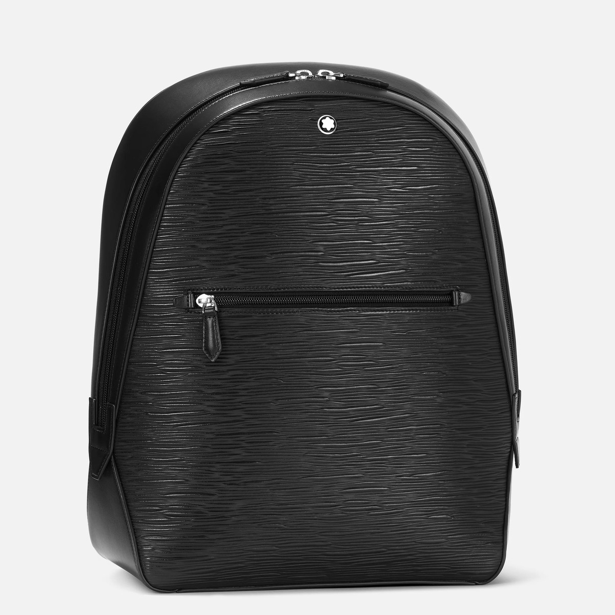 Men backpack Montblanc Meinsterstuck 130914 black leather small