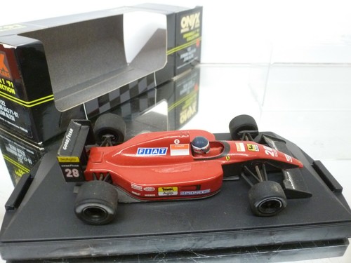 ONYX 122 FERRARI 643 F1-91 JEAN ALESI #28 - RED 1:43 - GOOD CONDITION IN BOX - Picture 4 of 7