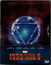 Iron Man 3 (2013) blu ray + 3D Steelbook ed. Paramount