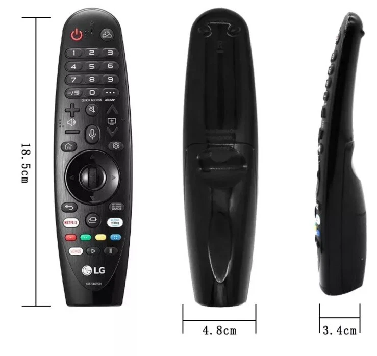 Genuine LG AN-MR19BA Magic Motion Voice Remote For 65UJ7700 70UJ6570 72SJ8570 TV - Image 2 of 4