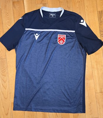 Calgary Cavalry FC Soccer Westjet Training jersey Navy Canadian