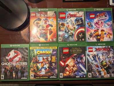 Bundle / Lot 7 xbox one games lego bandicoot ghost busters