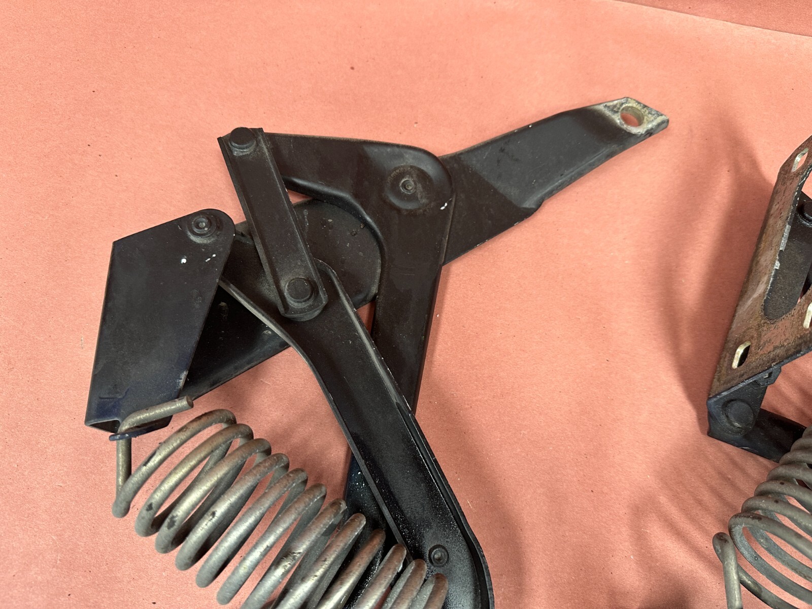 Bentley Brooklands 1994 Front Hood Hinge Bracket Pair OEM