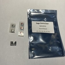 6PCS Solid Capacitors / Chip Repair Kit for Sega Game Gear SMD Audio Board IC1