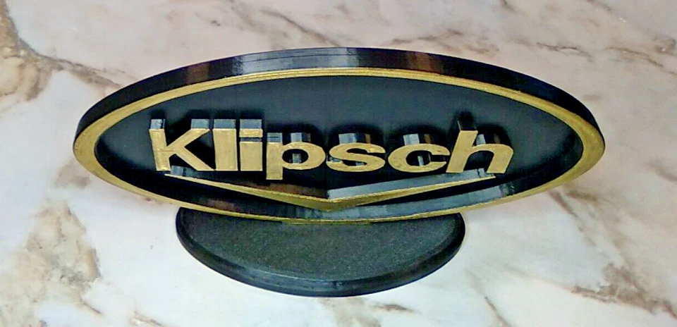 LOGOTIPO IMPRESO EN 3D KLIPSCH Foto 4 de 4