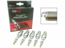 5x Twin Iridium Upgrade Spark Plugs Fits Volvo S60 (Mk1) 2.0 T