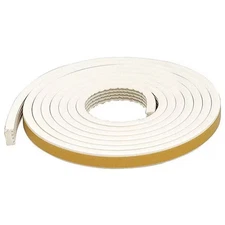 Manufacturer Varies Weatherstrip, White, Length 10 ft. 5MFK8 Manufacturer Varies