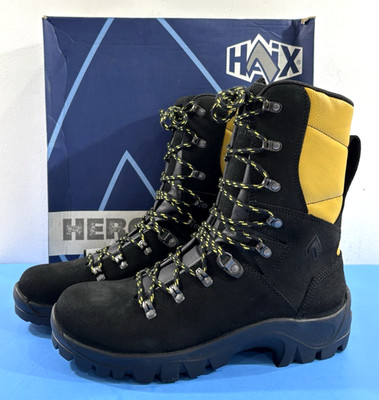 NIB 11.5 W MEN'S HAIX MISSOULA 2.1 HIKING FIRE BOOTS 111011 BLACK 2025