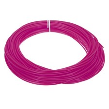 Wicker Repair Kit, 98 ft 2.4mm Round Synthetic Rattan Material, Fuchsia Bloom