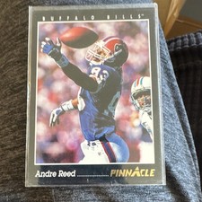 1993 Pinnacle Andre Reed #329 Buffalo Bills NFL Vintage Base Set Football Card
