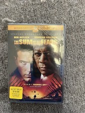The Sum of All Fears DVD Widescreen Special Collector's Edition Affleck Freeman