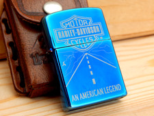 Zippo Harley-Davidson Motor Cycles AN AMERICAN LEGAND 2006 USA + custodia ottima