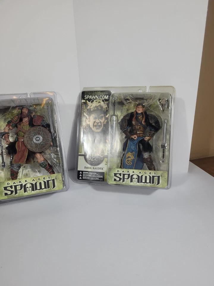 Spawn Series 22 Dark Ages The Viking Age Set of 5 Figures Ships Free  - Image 4 of 4