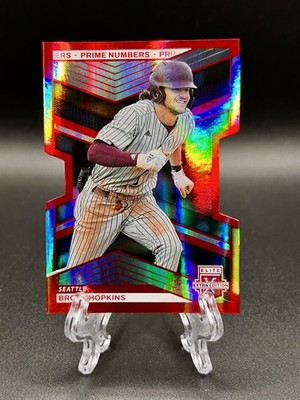 2023 Panini Elite Extra Edition - Brody Hopkins #67 Prime Numbers B Die-Cut /60
